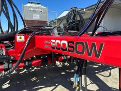 0 SERAFIN ECOSOW 738 SINGLE DISC SEEDER WITH PJ GREEN NEW RED