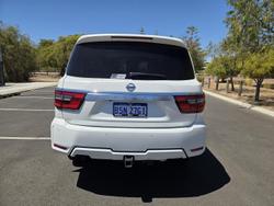 2020 Nissan Patrol Ti-L Y62 Series 5 MY20 4X4 Dual Range Moonstone White