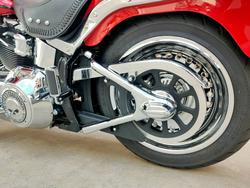 2010 HARLEY-DAVIDSON FAT BOY 96 (FLSTF) ROAD RED