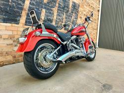 2010 HARLEY-DAVIDSON FAT BOY 96 (FLSTF) ROAD RED