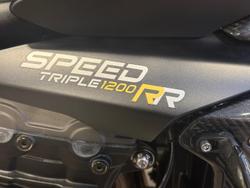 2024 Triumph Speed Triple 1200 RR Breitling Special Edition Speed Triple Silver
