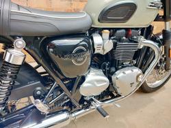 2026 TRIUMPH BONNEVILLE T120 ROAD STONE GREY