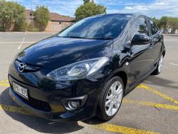 2007 Mazda 2 Genki DE Series 1 Brilliant Black