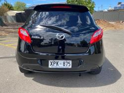 2007 Mazda 2 Genki DE Series 1 Brilliant Black