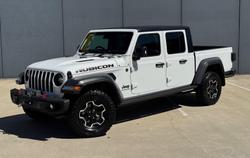 2022 Jeep Gladiator Rubicon JT MY22 4X4 Dual Range Bright White