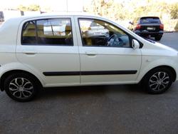 2009 Hyundai Getz S TB MY09 Noble White