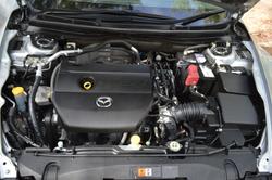 2012 Mazda 6 Touring GH Series 2 MY12 Sunlight Silver