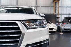 2017 Audi Q7 TDI 4M MY18 Four Wheel Drive Glacier White