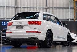 2017 Audi Q7 TDI 4M MY18 Four Wheel Drive Glacier White