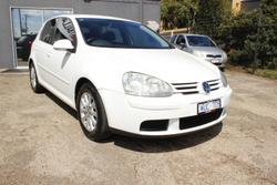 2009 Volkswagen Golf Edition V MY09 Candy White