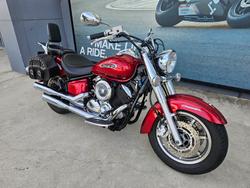 2008 Yamaha XVS1100 V-STAR CUSTOM Red