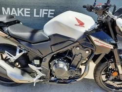 2024 Honda CB500FA (ABS) White