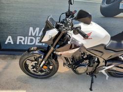 2024 Honda CB500FA (ABS) White