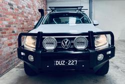 2014 Volkswagen Amarok TDI420 Highline 2H MY14 4X4 Constant Candy White