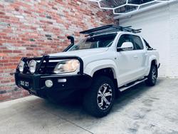 2014 Volkswagen Amarok TDI420 Highline 2H MY14 4X4 Constant Candy White