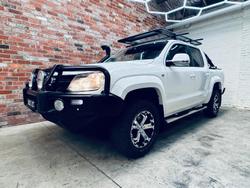 2014 Volkswagen Amarok TDI420 Highline 2H MY14 4X4 Constant Candy White