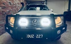 2014 Volkswagen Amarok TDI420 Highline 2H MY14 4X4 Constant Candy White