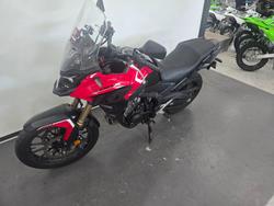 2022 Honda CB500XA (NX500) Red