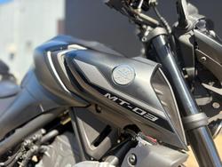 2025 Yamaha MT-03 ABS 321 (MT03LA) MT Black