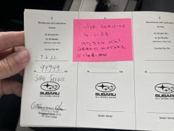 2009 Subaru Liberty 2.5i