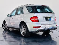 2009 Mercedes-Benz M-Class ML63 AMG W164 MY09 4X4 Constant Iridium Silver