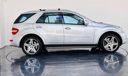 2009 Mercedes-Benz M-Class ML63 AMG W164 MY09 4X4 Constant Iridium Silver