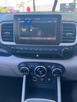 2019 Hyundai Venue Elite QX MY20 The Denim & Chalk White Roof