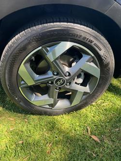 2019 Hyundai Venue Elite QX MY20 The Denim & Chalk White Roof