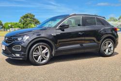 2021 Volkswagen T-Roc 140TSI Sport A11 MY21 Four Wheel Drive Deep Black Pearl