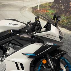 2025 CFMOTO 2025 CF Moto 650CC 675SR-R ABS NEBULA WHITE