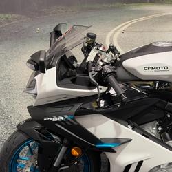 2025 CFMOTO 2025 CF Moto 650CC 675SR-R ABS NEBULA WHITE