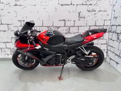 2008 Suzuki GSX-R750 GSX-R Orange