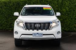 2014 Toyota Landcruiser Prado GXL KDJ150R MY14 4X4 Dual Range Glacier White