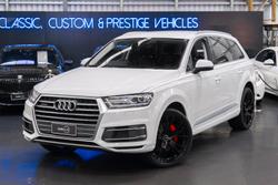 2019 Audi Q7 45 TDI 4M MY19 Four Wheel Drive Glacier White