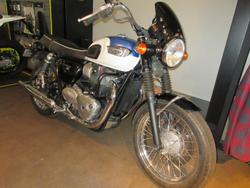 2016 Triumph Bonneville T100 (900cc) Bonneville Blue