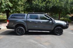 2018 Ford Ranger XLT PX MkIII MY19 4X4 Dual Range Meteor Grey