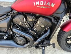 2025 Indian 2025 Indian 1250CC Scout Bobber Limited + Tech Sunset Red Smoke