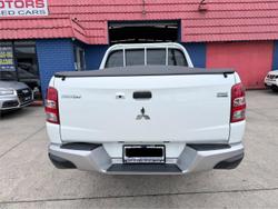 2018 Mitsubishi Triton GLX MQ MY18 4X4 Dual Range White