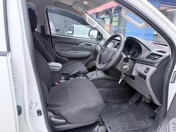 2018 Mitsubishi Triton GLX MQ MY18 4X4 Dual Range White