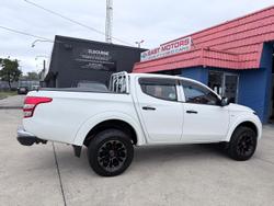 2018 Mitsubishi Triton GLX MQ MY18 4X4 Dual Range White
