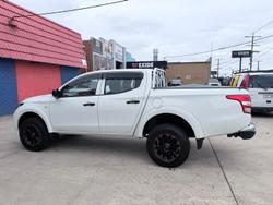 2018 Mitsubishi Triton GLX MQ MY18 4X4 Dual Range White