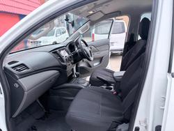 2018 Mitsubishi Triton GLX MQ MY18 4X4 Dual Range White