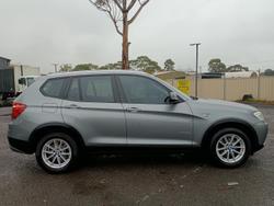 2012 BMW X3 xDrive20d F25 MY12 4X4 Constant Space Grey