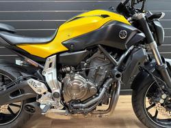2016 Yamaha MT-07 Yellow