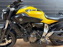 2016 Yamaha MT-07 Yellow