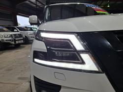 2022 Nissan Patrol Ti Y62 MY22 4X4 Dual Range Moonstone White
