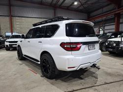 2022 Nissan Patrol Ti Y62 MY22 4X4 Dual Range Moonstone White