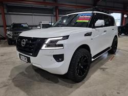 2022 Nissan Patrol Ti Y62 MY22 4X4 Dual Range Moonstone White