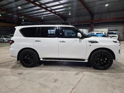 2022 Nissan Patrol Ti Y62 MY22 4X4 Dual Range Moonstone White