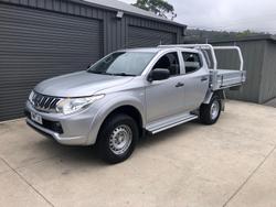 2016 Mitsubishi Triton GLX MQ MY16 4x2 Sterling Silver